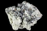 Anatase (Titanium) Crystals On Adularia - Norway #111424-2